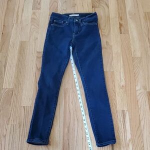 Signature by Levi Strauss Dark Blue Skinny Jeans